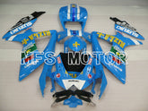 Suzuki GSXR600 GSXR750 2008-2010 Injection ABS Fairing - Rizla+ - Blue - MFS6465